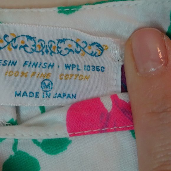 Vintage Flower Dress from Japan - Picture 6 of 7